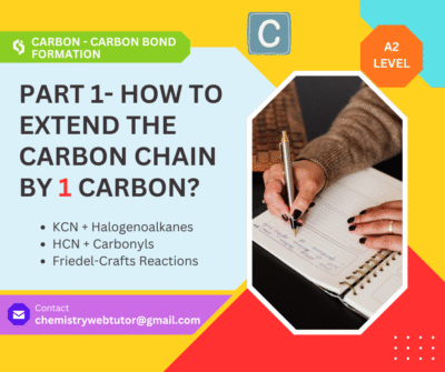 carbon carbon formation A level Chemistry